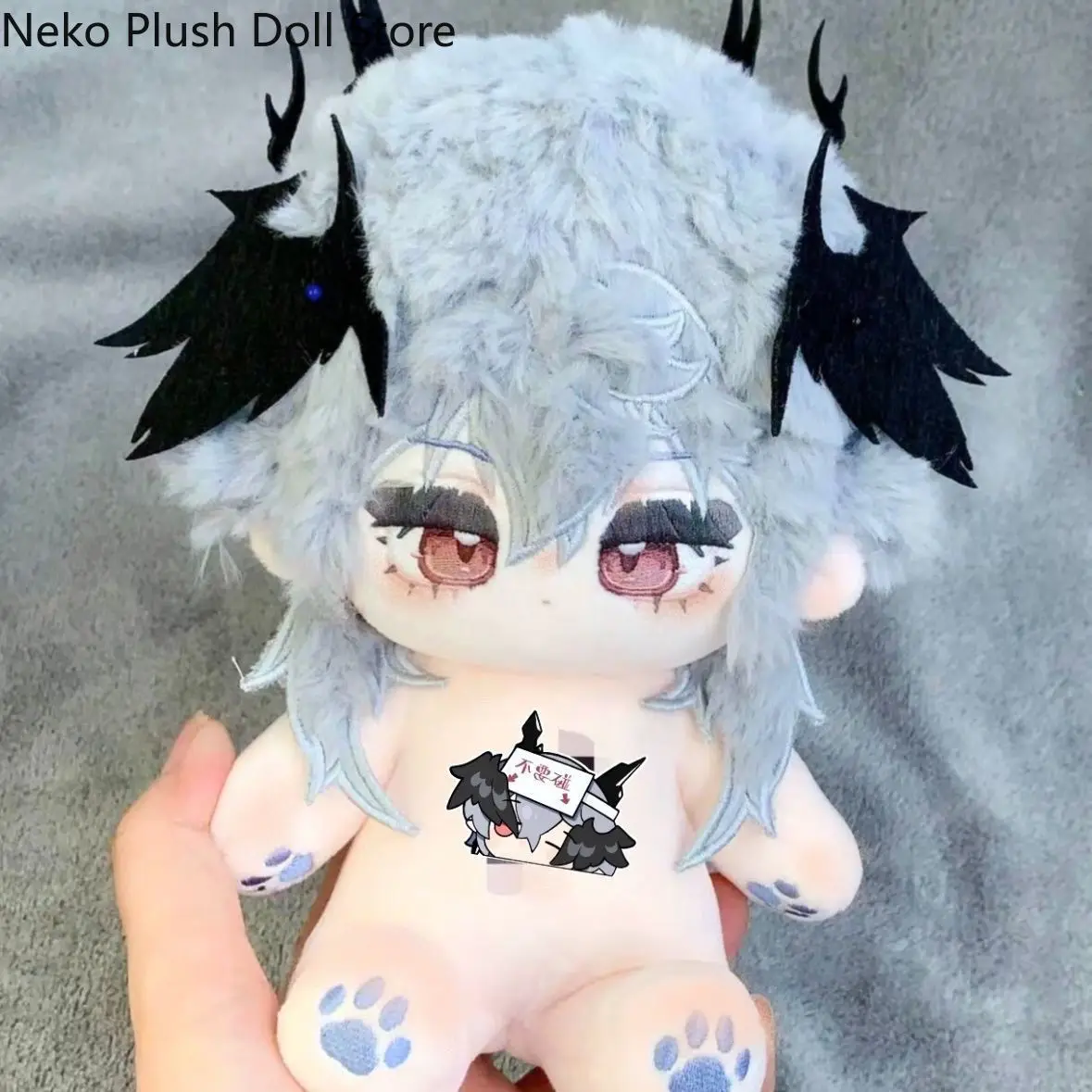 

Arknights logos Game 20cm Cute Soft Plush Stuffed Doll Body Cosplay Cartoon Dress Up Toy Figures Dolls Gift