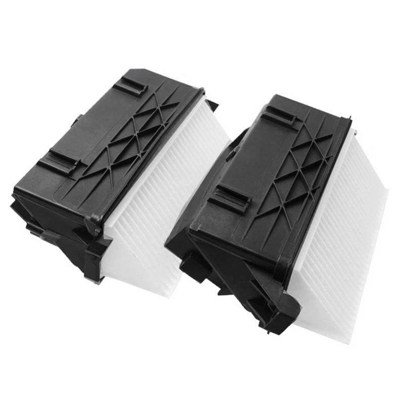 

2Pcs A6420940000 Air Filter Cleaner For Mercedes Benz W204 W212 W222 C300 E300 S350 CLS GLC GLK CDI D Engine