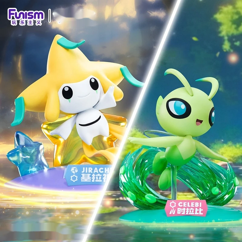 

Милая мультяшная фигурка Покемона Funism, маленькая игрушка ручной работы, аниме-модель, украшение для дома, подарок на день рождения