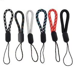5Pcs Hand Wrist Lanyard String Short Grip Lanyard Mobile Phone Strap for USB Flash Drive Keychain