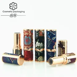 1Pcs 12.1mm Lip Balm Lipstick Replacement Tube Empty Cosmetic Container Bottles Diy Makeup Tools Lipgloss Tube Satin Style