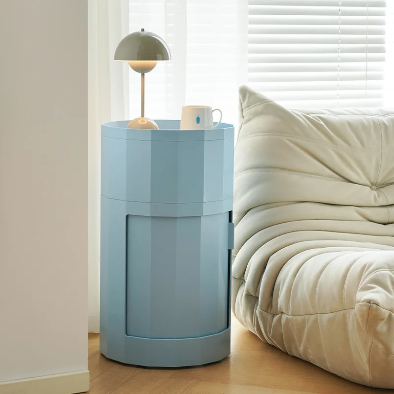 

Creative bedside table Home living room sofa Movable side cabinet Modern simple storage cabinet