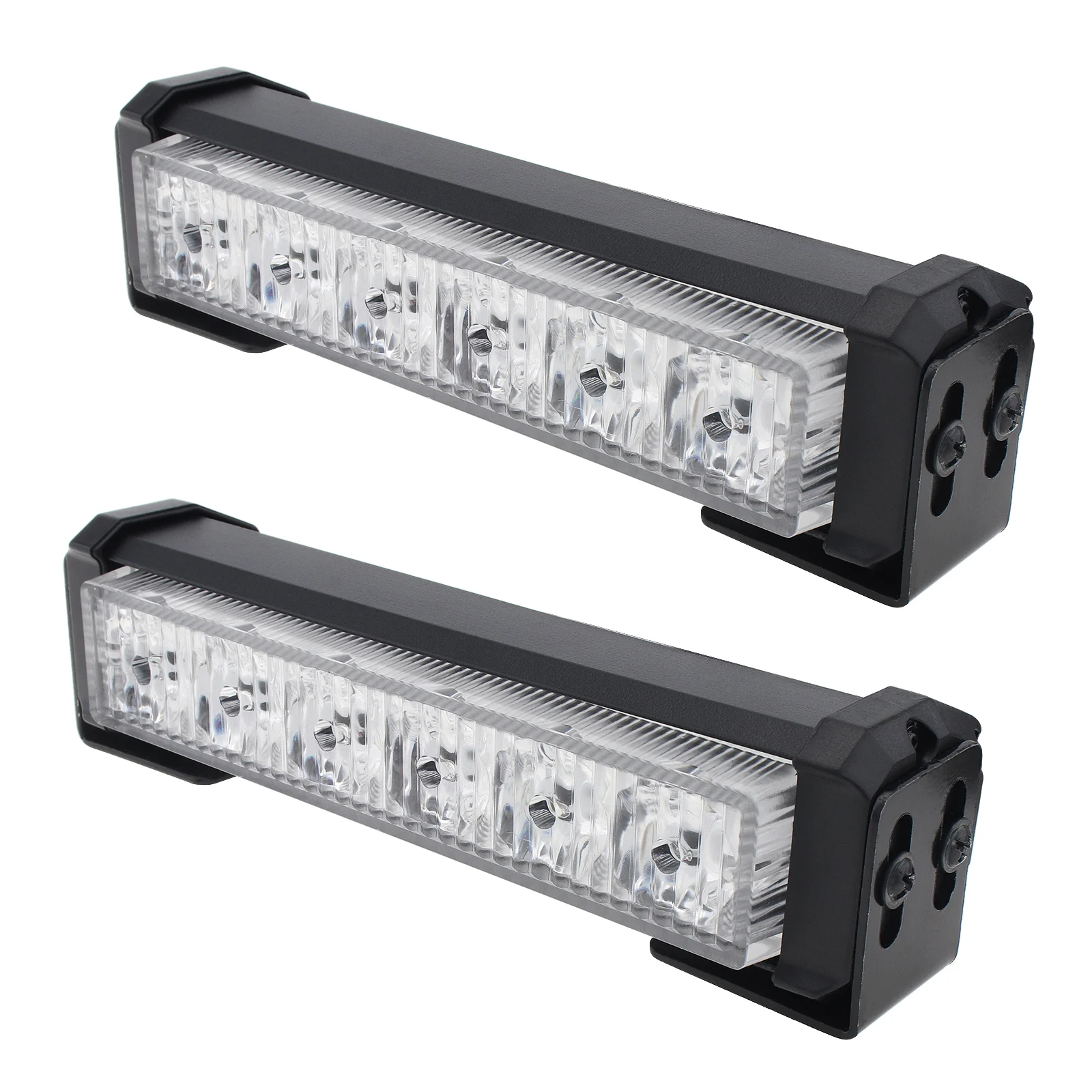 2 Pieces 36W 12V Strobe Car Warning Light LED Daytime Running Light for Truck / Motorcycle / Car
