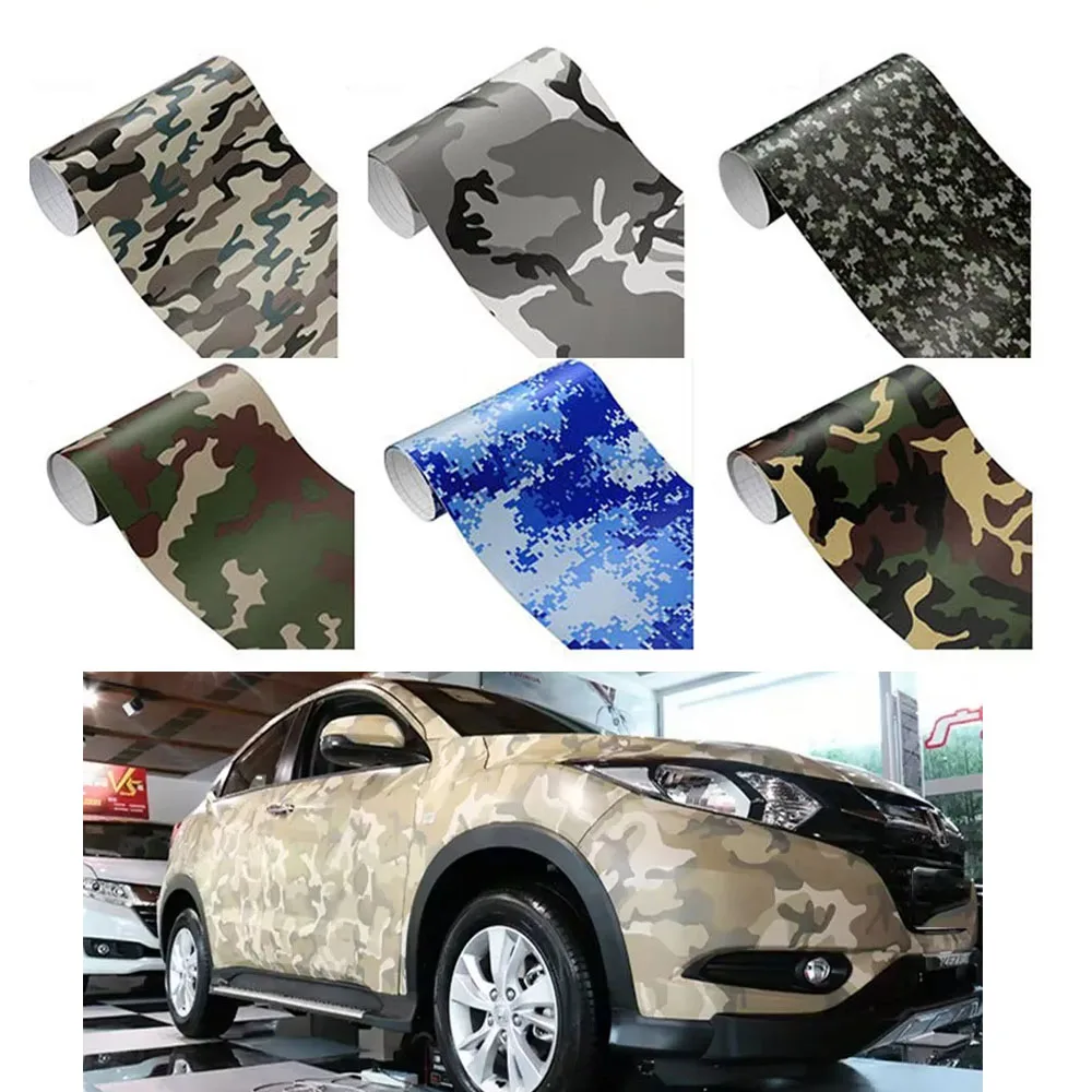 

Digital Desert Camouflage Car Wrap Premium Adhesive Vinyl Film Roll Vehicle Color Change Sticker Decal