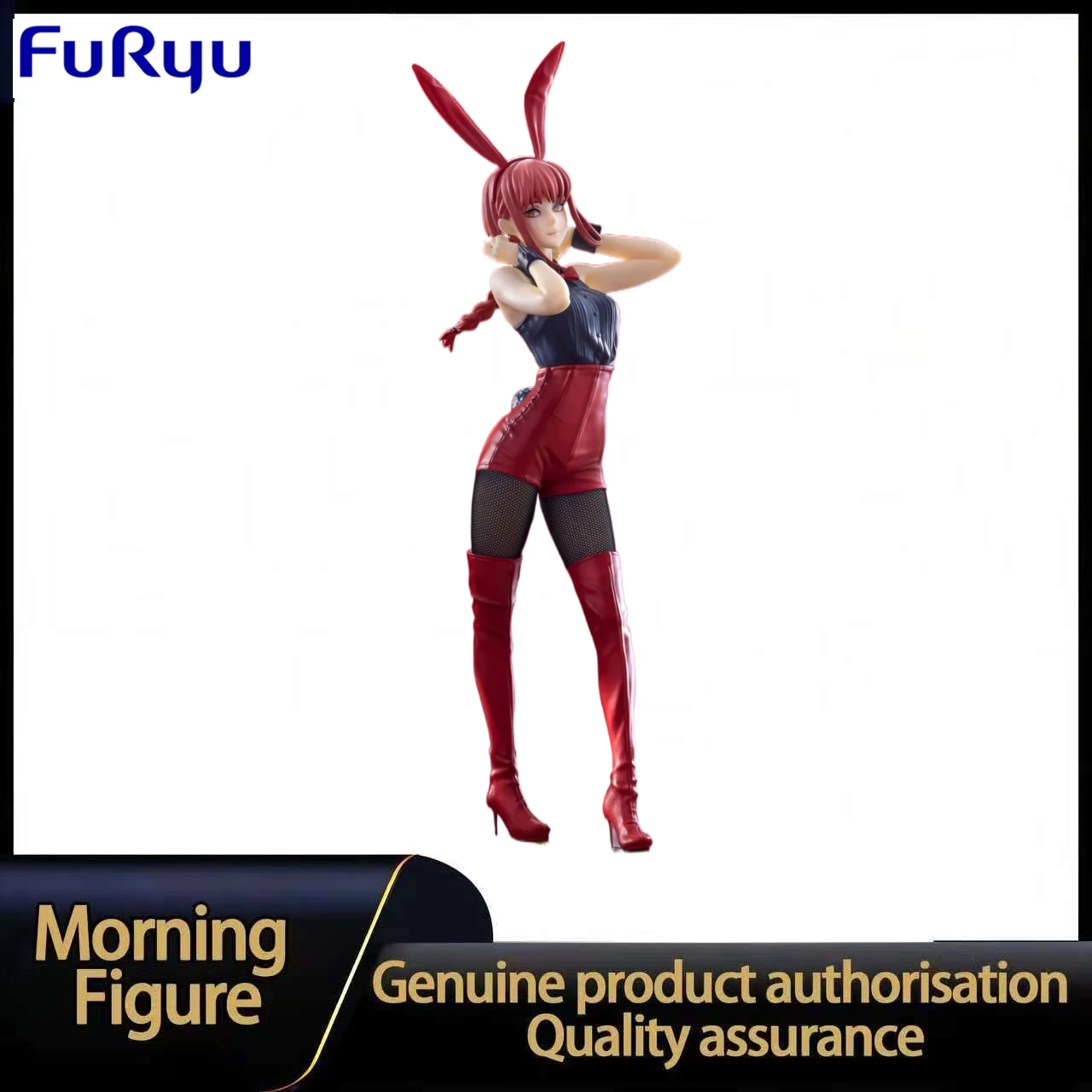 

In Stock FURYU BiCute Bunnies Chainsaw Man Makima Red Color Ver Figure Toy Model Collection