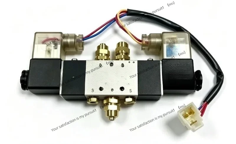 For City Bus School Coach TG2522-08W DC24V Door Pump Solenoid Valve With Wire Pneumatic Passenger Door Replacement Part