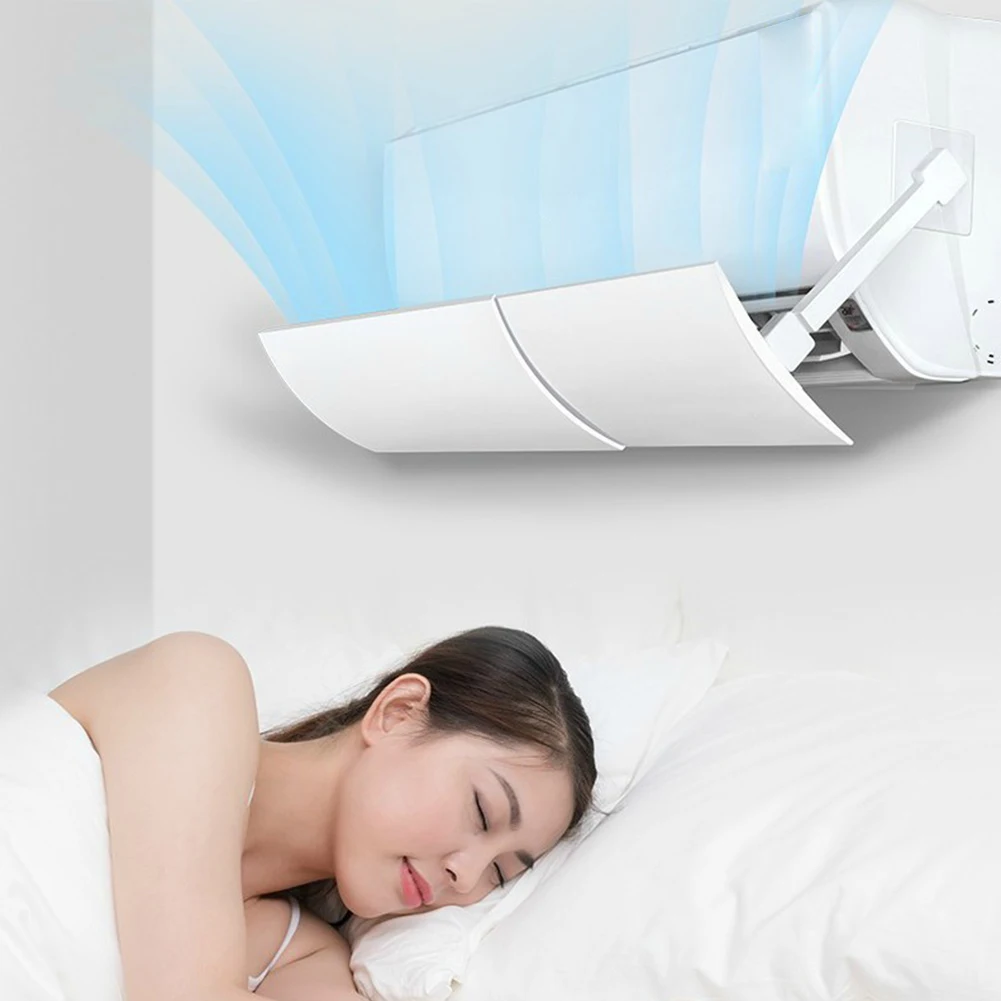 

Air Conditioner Covers Anti Direct Blow Windshield Exhaust Baffle Air Guide Cover For Wall-Mounted Air Conditioner