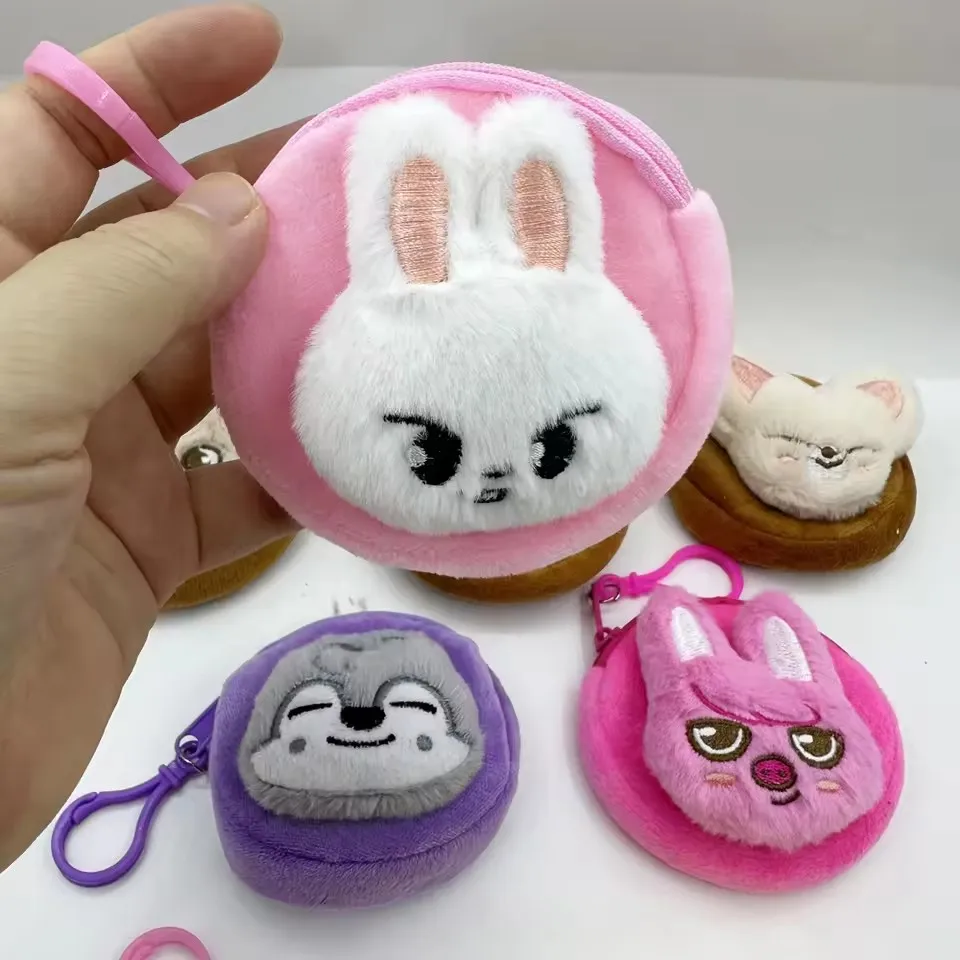 Neue SKZOO Streunende Kinder Plüsch Spielzeug Schlüsselbund Plüsch Puppe Münze Brieftasche Lagerung Tasche Hängende Dekoration kinder Spielzeug Weihnachten Geschenk