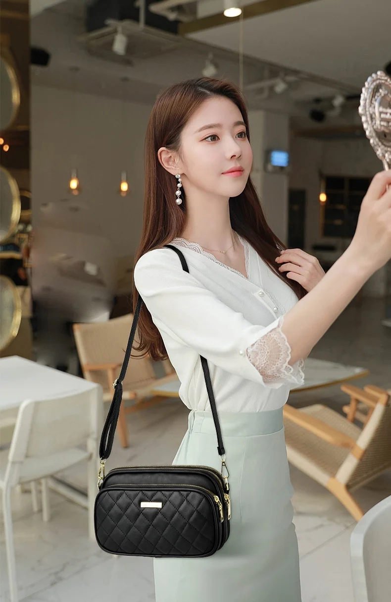 YUNFAN 2024New women's handbag shoulder bag Casual crossbody bag Women's bag Large capacity women's bag handbag