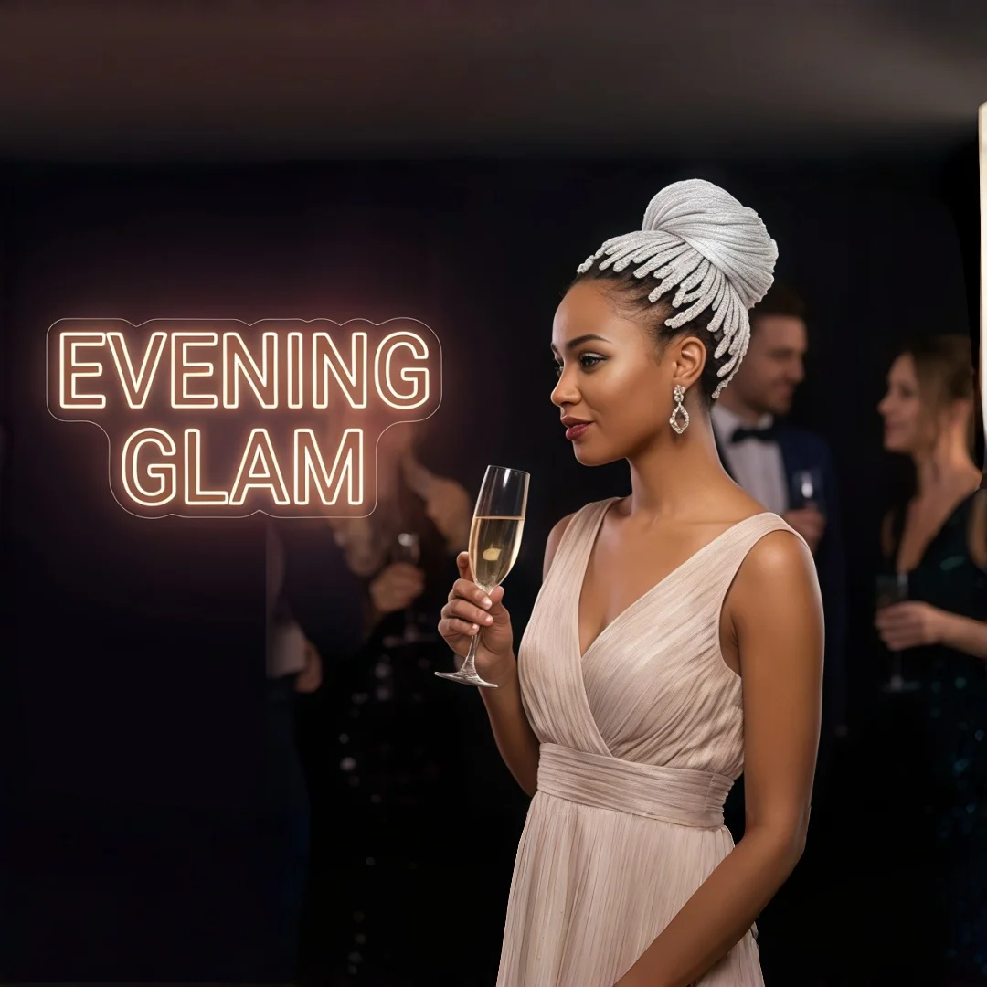 

100% синтетические серебристые накладные волосы, устойчивые к сминанию и подходящие для плетения кос, прочный парик из 1 части