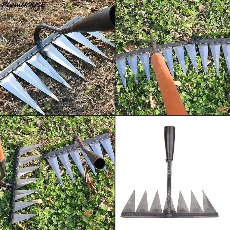 Artifact Gardening Rake Garden Weeding Hoe Loose Craft Farm Hoe Tool Agricultural Tool Farm Weeding Tool Growing Scarifier