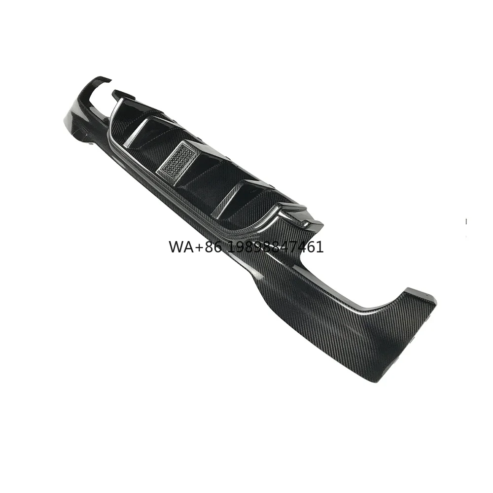 

OEM M5 F90 Carbon Fiber Body Kit Rear Bumper Diffuser Lip Spoiler Splitter with LED Light for BMW M5 F90 Condition New