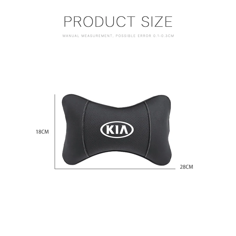 1 قطعة مسند الرأس بالمقعد السيارة شعار السيارات وسادة الرقبة لكيا ستينغر سونيت سبورتاج Ceed بيكانتو ريو Proceed Niro Morning Stonic Optima #2