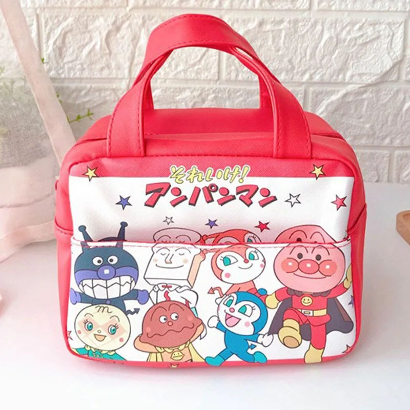 Anpanman Thermal Insulation Bag Cartoon Cloth Preservation Convenience Storage Bottle Food Packet V-cool Mother Hangbag Package