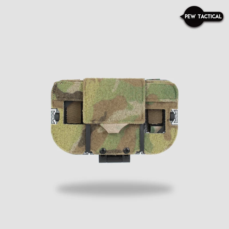 Imagem -02 - Pew-tactical Mobile Phone Pouch Molle Phone Case s e s Estilo Navboard Fliplite