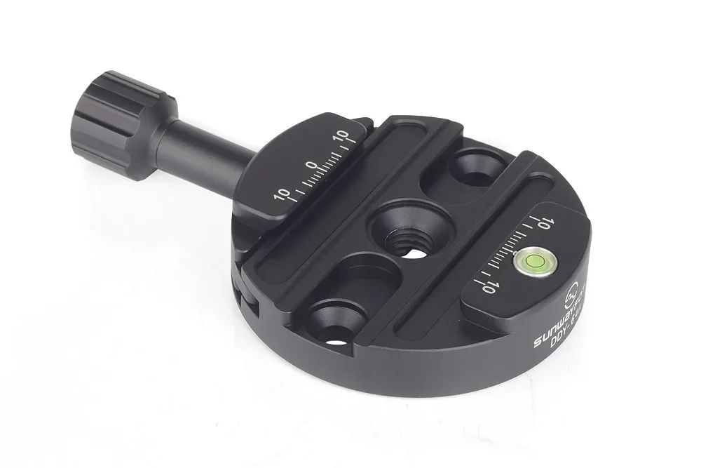 

SUNWAYFOTO DDY-64iL Tripod Head Quick Release Clamp for DSLR Tripod Quick Release Clamp Plate Ballhead Lever Release Clamp