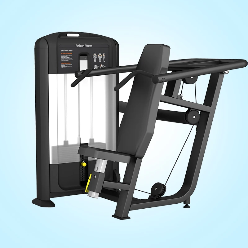 

Wholesale New Design Exercise Functional Trainer Machine Commercial Gym Fitness Equipment Seated Shoulder Press For Sale