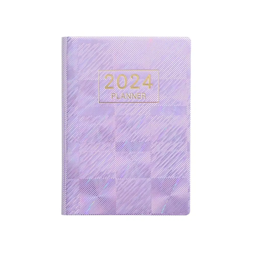 2024 A7 Mini Portable Agenda Book Diary Weekly Planner Notebooks To Do List English Notepad With Calendar School Office Supplies