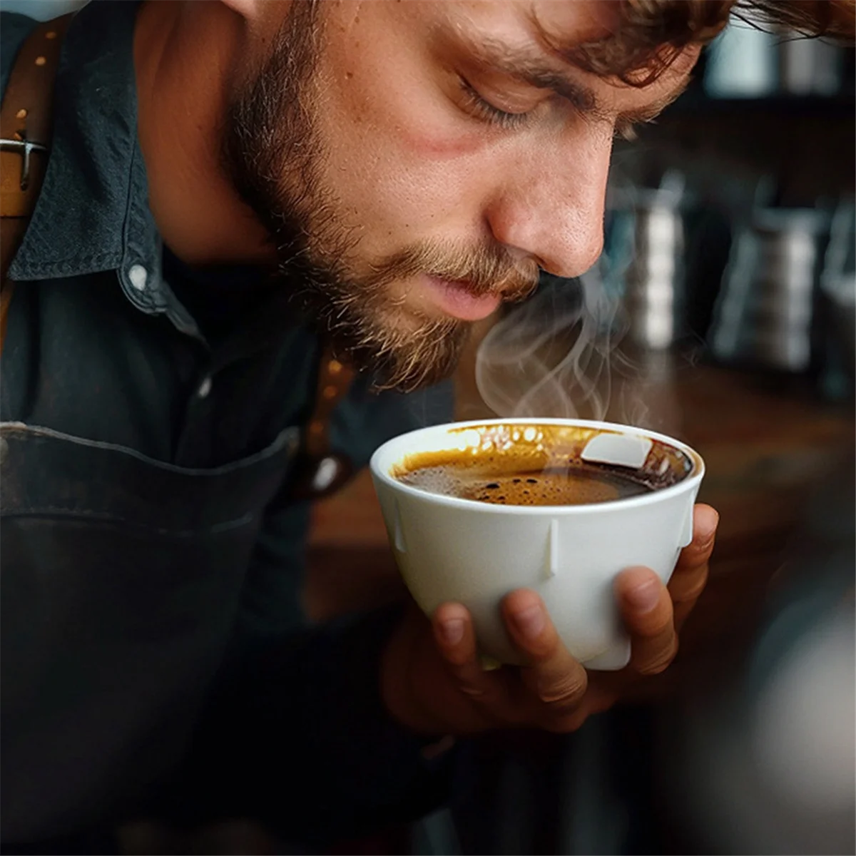 

Coffee Cupping Bowls 200 Ml Coffee Cup Stackable for Coffee Enthusiasts Coffee Shop Office Reduce Heat Loss SQ