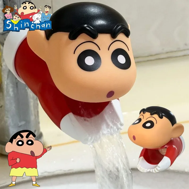 Crayon ShinChans Cute Cartoon Anti-Splash Faucet Extender Water Filter Tap Nozzle Aerator for Kitchen Bathroom Sink Water Saving view 2