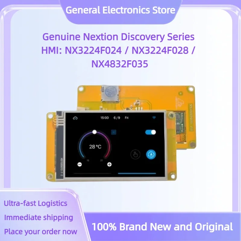 Genuine Nextion Discovery Series HMI: NX3224F024 / NX3224F028 / NX4832F035