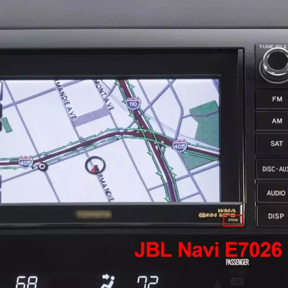 8-poliger 7-Zoll-Touchscreen-Digitizer für Toyota Tundra JBL E7026 Navi LQ070T5GA01/GC01 2008-2013 – Detail 3