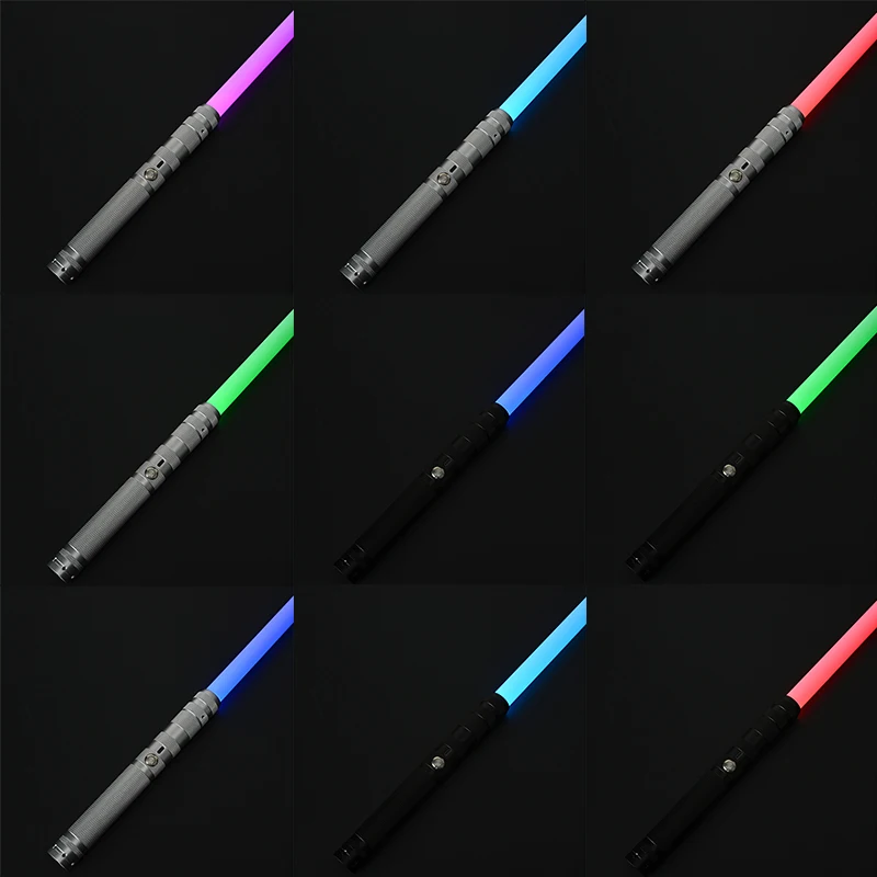 80cm RGB Lightsaber Laser Metal Handle Sword Toys Light Saber 14 Colors Cosplay Toys Star Wars Gifts for Children