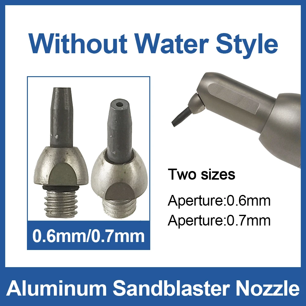 

Dental without Water Spray Microetcher Aluminum oxide sandblasting gun accessory Steel Nozzle
