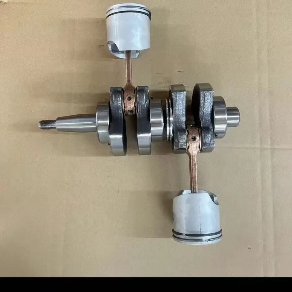 2 Stroke 15HP Outboard Motor Piston Crankshaft Assy Fuel Type  Model 6B4 MH Replacement Boat Engine Part
