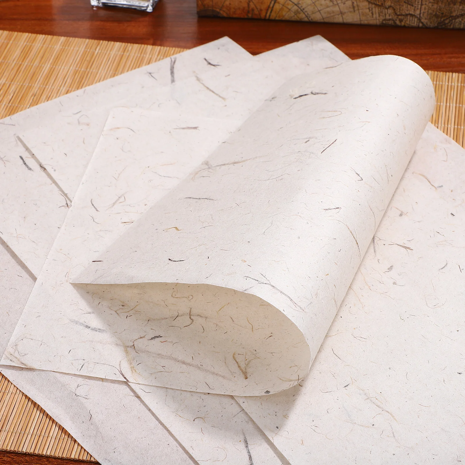 60 قطعة من الورق الطبيعي للرسم الفني وممارسة الكتابة والخط DIY لصنع البطاقات ومستلزمات سكرابوكينغ Decoupage #6