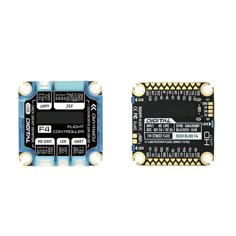 

Hot-F405 BL32 HD ESC Stack 128K Extreme 50A 24K Супер аналоговый цифровой FC Tower SPORT F4 Unit FPV Racing Drone