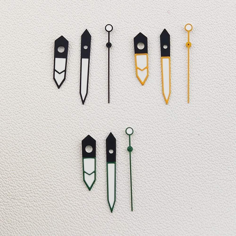 مشاهدة الأيدي C3 مضيئة الأيدي nh35 الأيدي أسود رمادي أصفر صالح NH35 NH36 4R35 حركات #1