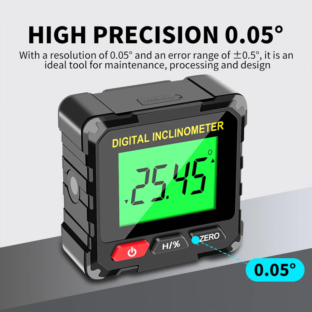 Thumbnail 2 - #5 Pocket Digital Level Protractors Comparison Guide