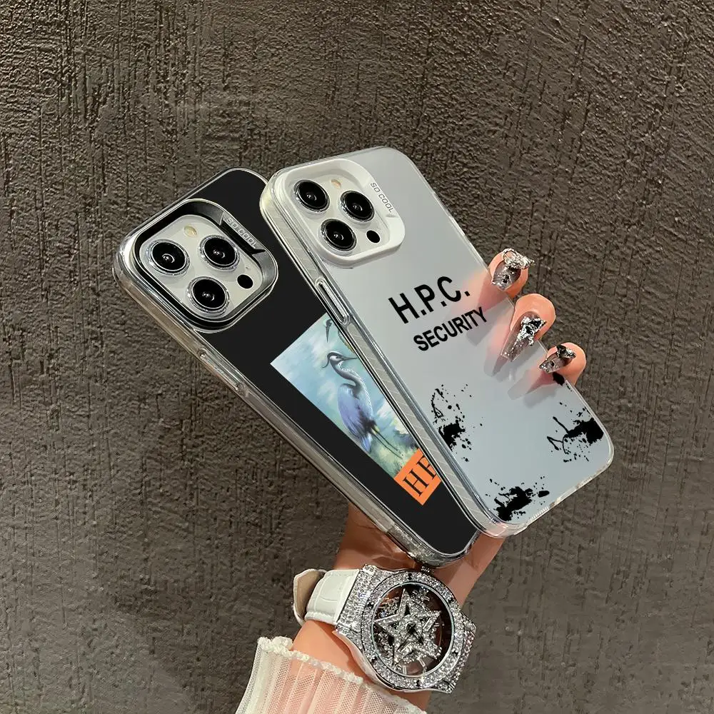 H-Heron p-preston funda de teléfono para IPhone 17 16 15 14 13 12 11 Pro Max Plus 17 Air Max cubierta trasera mate a prueba de golpes