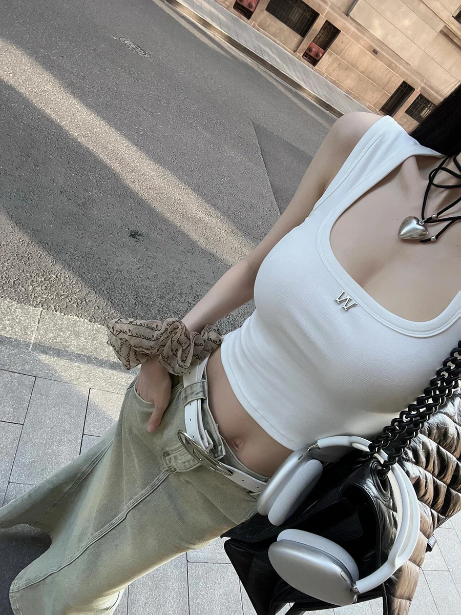 PBAP Sólido Lavagem Denim Maxi Saia Mulheres Cintura Alta Ponto Bolsos Fazer Velho Split Sereia Saia Jeans Longa Verão Vintage Streetwear