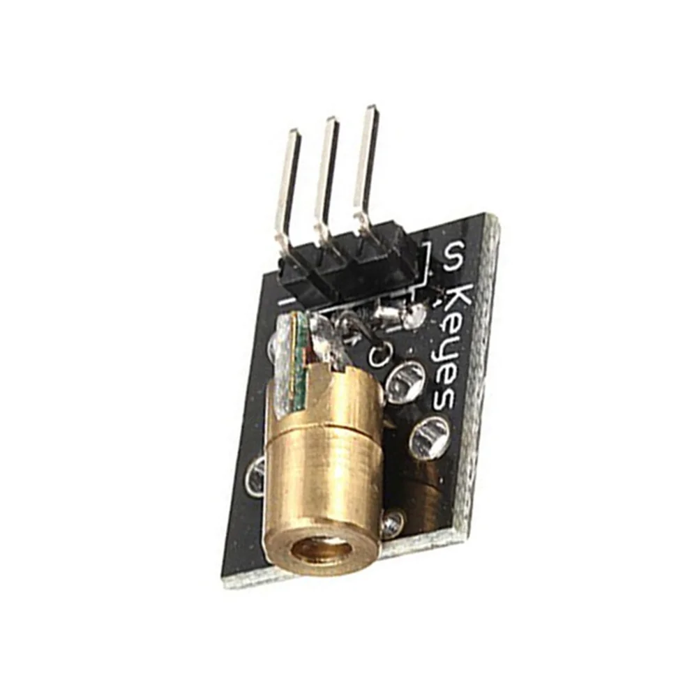 Ky-008 Modulo trasmettitore a diodi 650nm 5V Profondità 8mm 18cmx14cm Sensore per furto puntatore controllabile