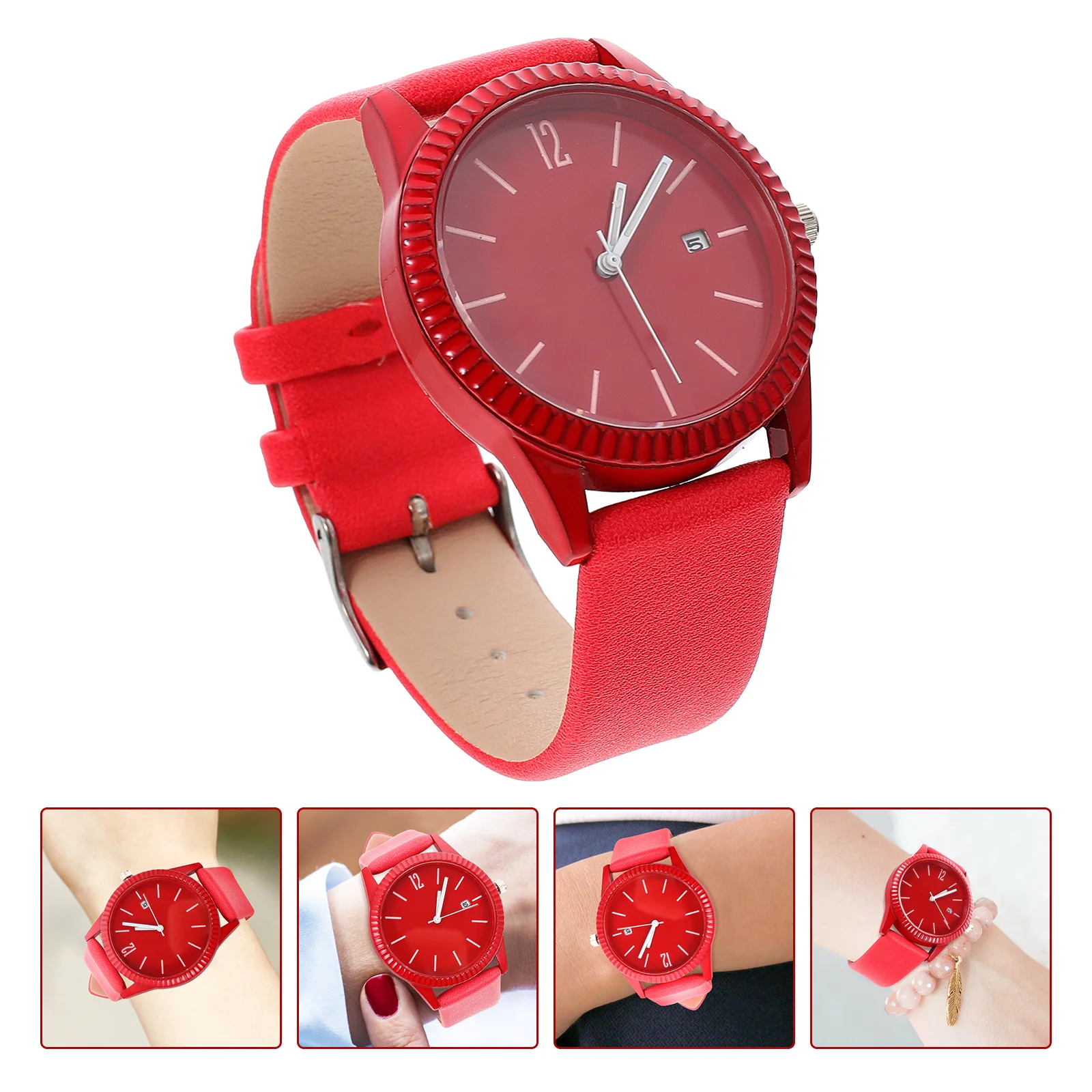 

Stylish Women Wrist Waterproof Luminous Elegant Strap Skin-Friendly Decorative Female Watch Adjustable Festival Gift
