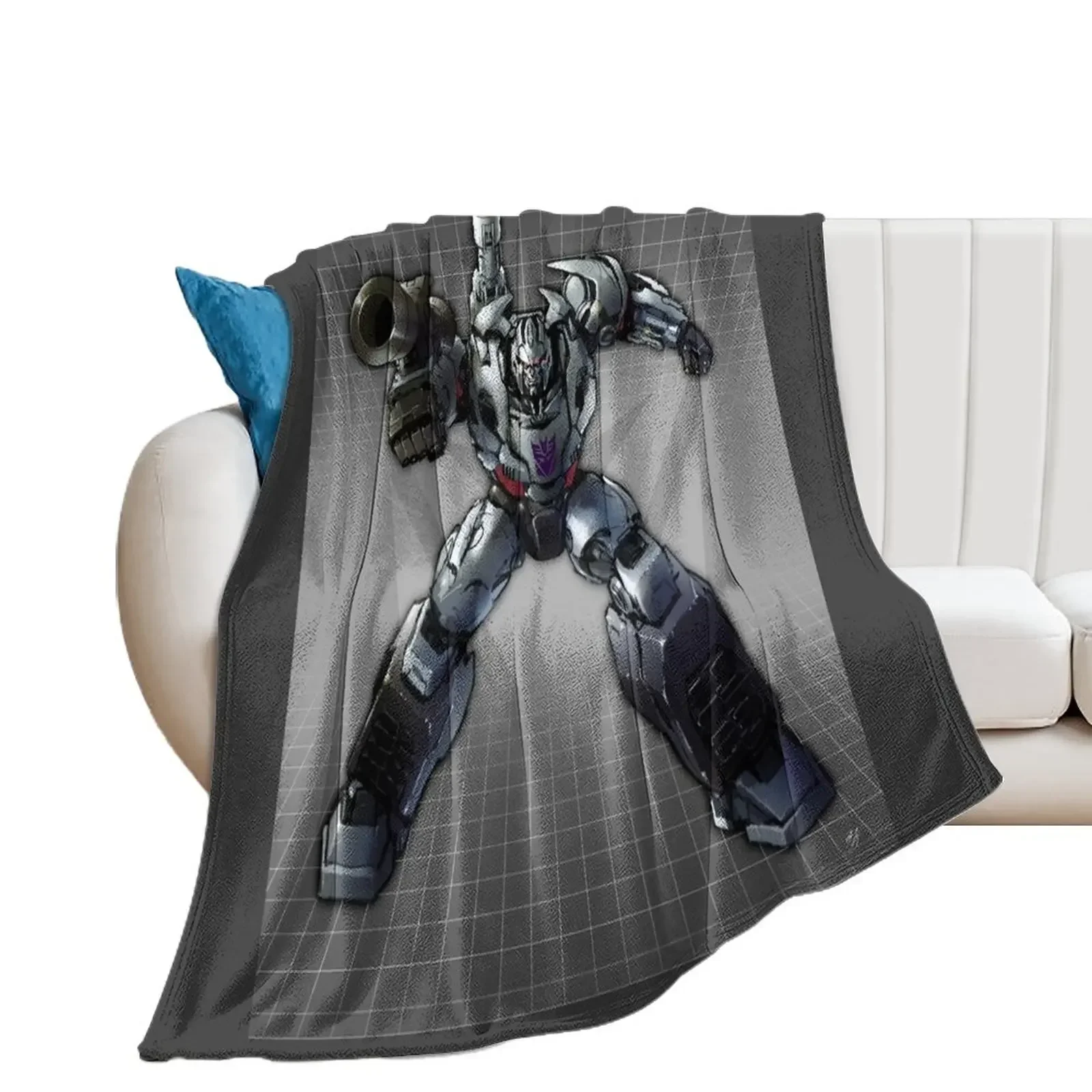 Megatron Throw Blanket Furrys funny gift Blankets