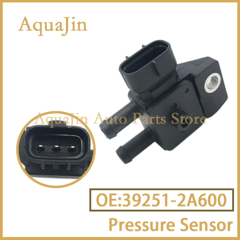 

39360-03HC0 DPF Exhaust Differential Pressure Sensor For Hyundai i20 i30 i40 1.4 Ioniq Kona Tucson Accent Elantra 1.6 CRDi Auto