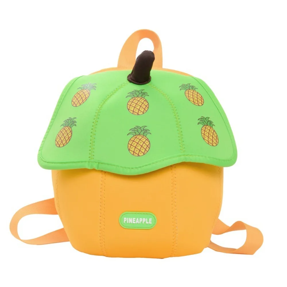 Double Shoulder Fruits Mushroom Backpack Schoolbag Large Capacity Children School Bag Cartoon Handbag Student School Bag