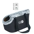 Fleece black grey