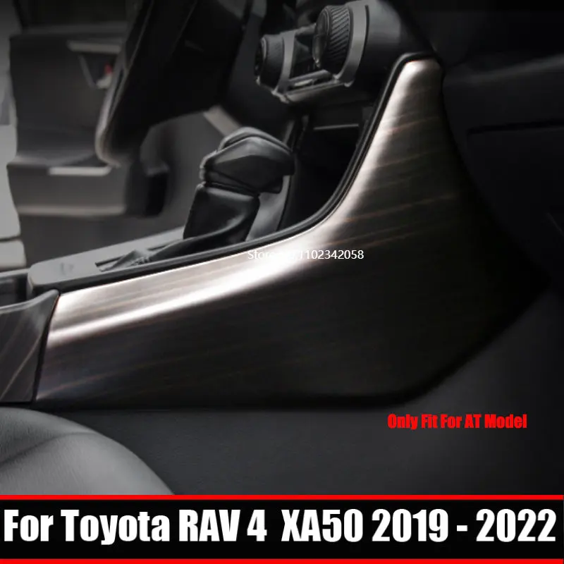 For Toyota RAV4 RAV 4 XA50 2019 2020 2021 2022 2023 Center Console Gear Shift Box side Strip Cover Trim Sticker Accessories