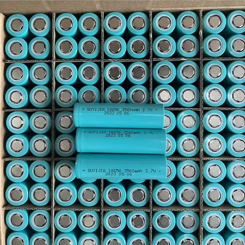 3.7V 3500mAh 18650 Lithium Battery Li-ion Rechargeable Backup Batteries for LED Flashligh Light Wireless Microphone Electric Toy