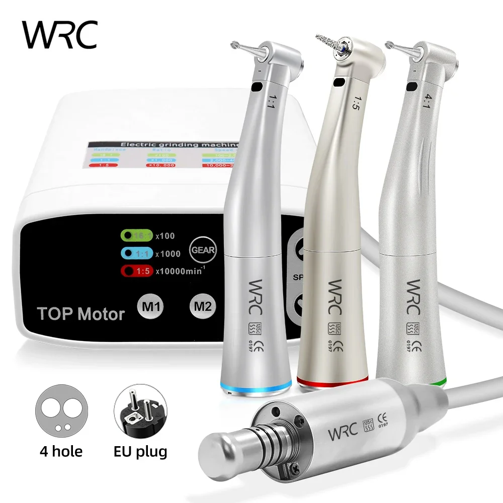 Dental Brushless Led Micro Motor Electric Grading Machine E-type Internal Water Spray Contra Angle Handpiece Machine