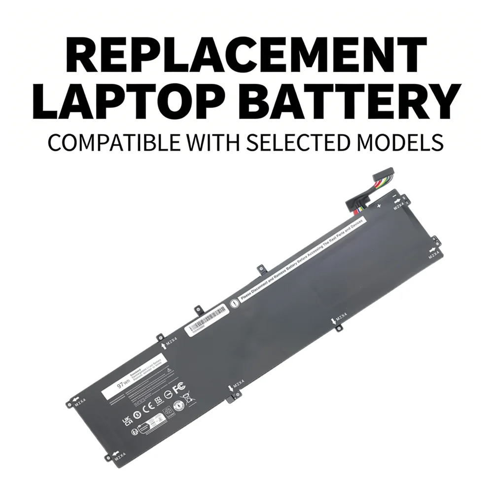 Laptop Battery For Dell XPS 15 9550（P56F）Precision 5510（M5510）4GVGH、1P6KD、01P6KD、T453X、0T453X