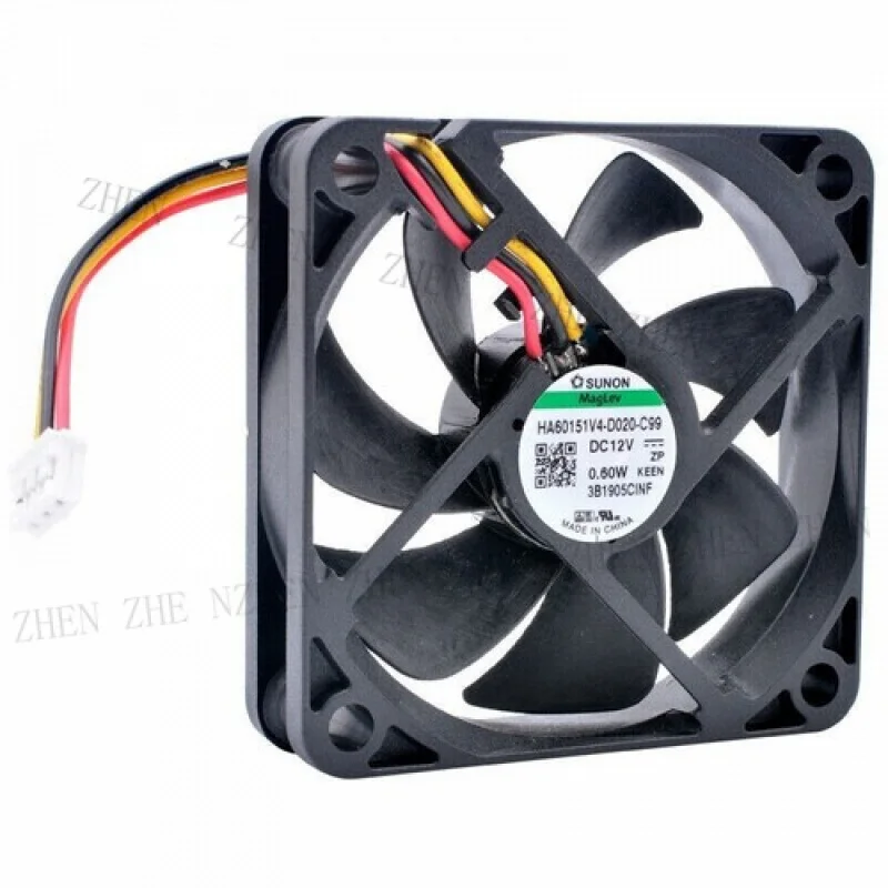 

Вентилятор охлаждения для проектора Y FOR HA60151V4-D020-C99, 6 см, 12 В, 0.60 Вт, 60 мм, бесшумный