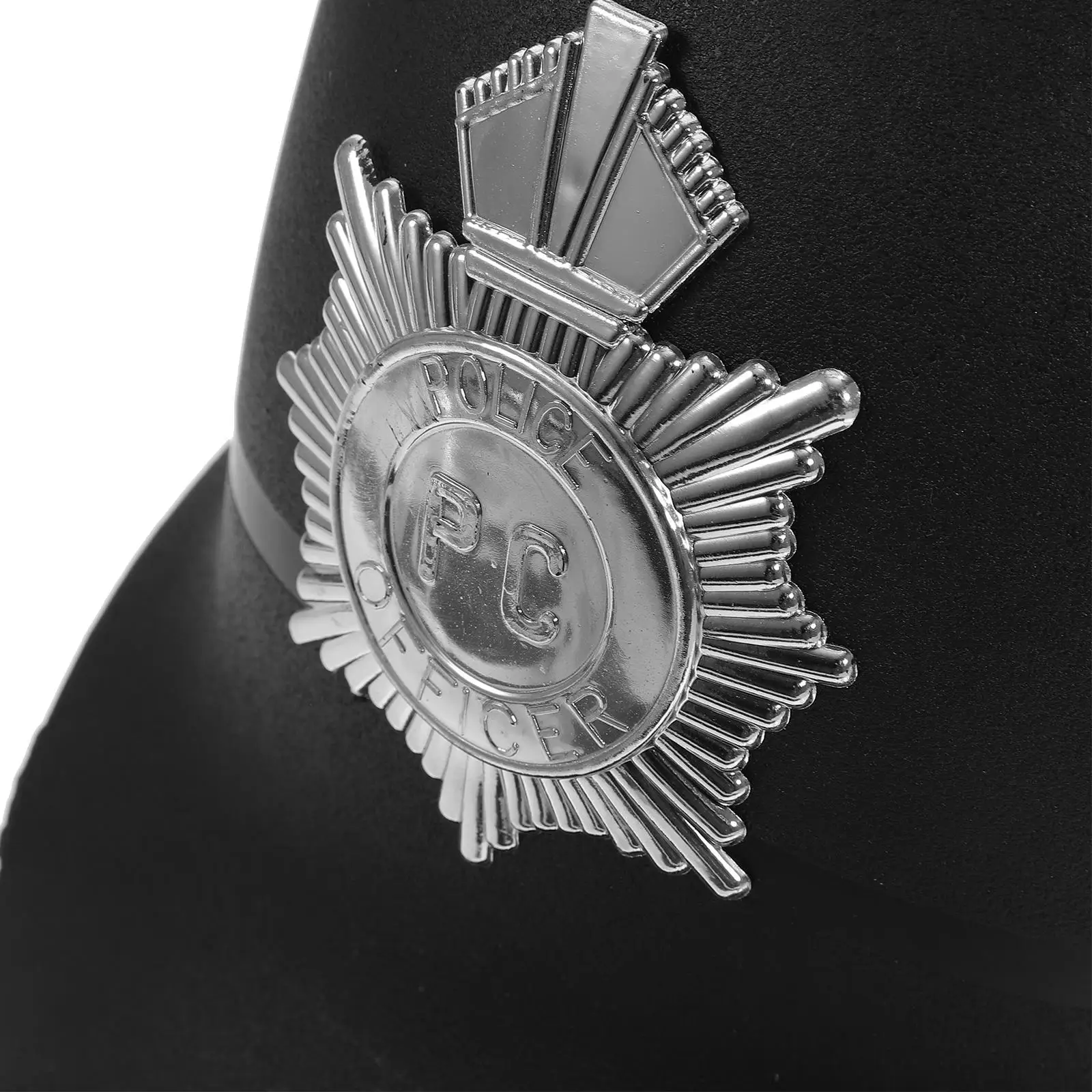 Полицейский шлем Бобби, полицейские шапки Hooey для мужчин, кепка со значком офицера, вечерние карнавальный костюм, высокое качество Miss