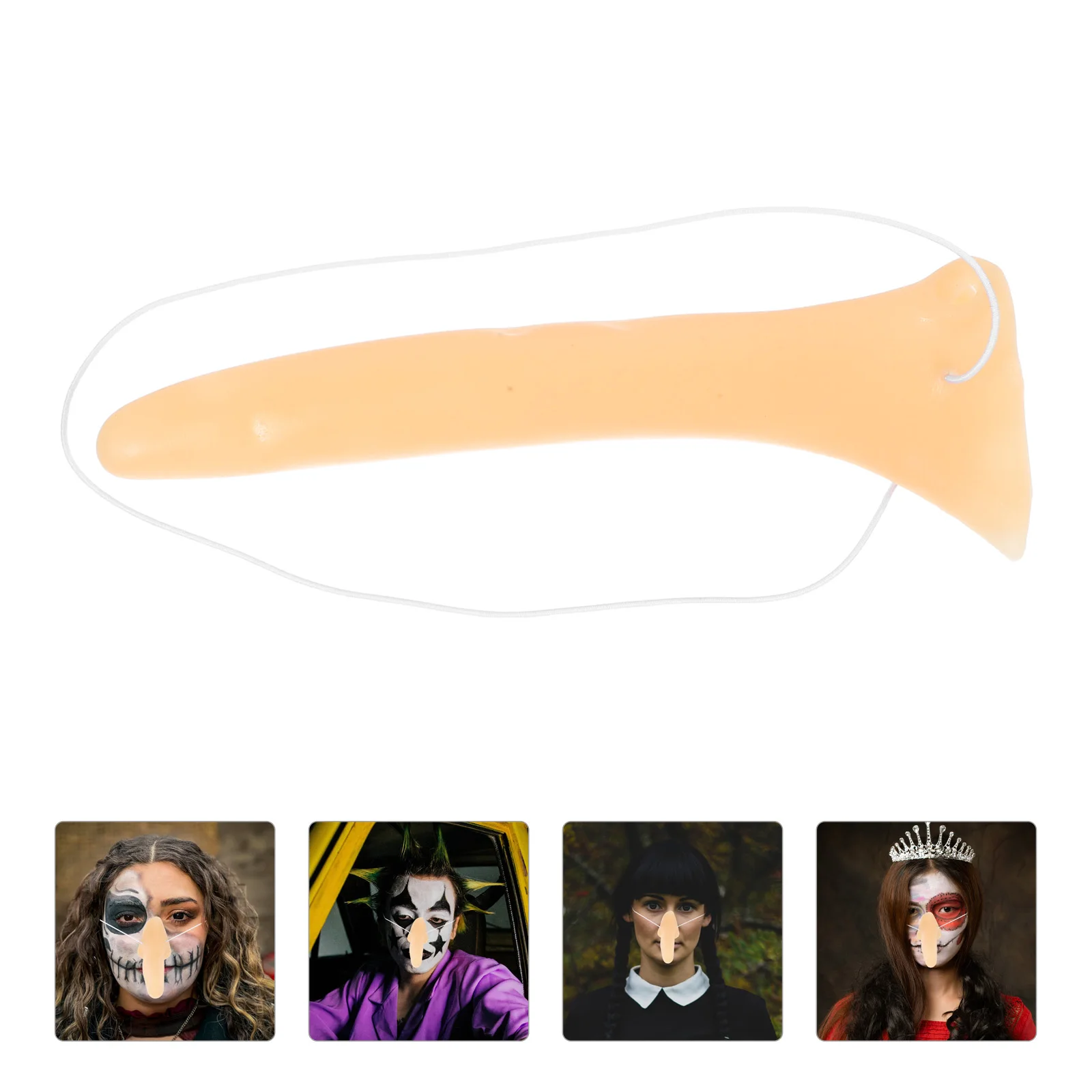 

Witch Long Nose Costume Halloween Accessories Cosplay Clothing Prosthetic Vinyl Child