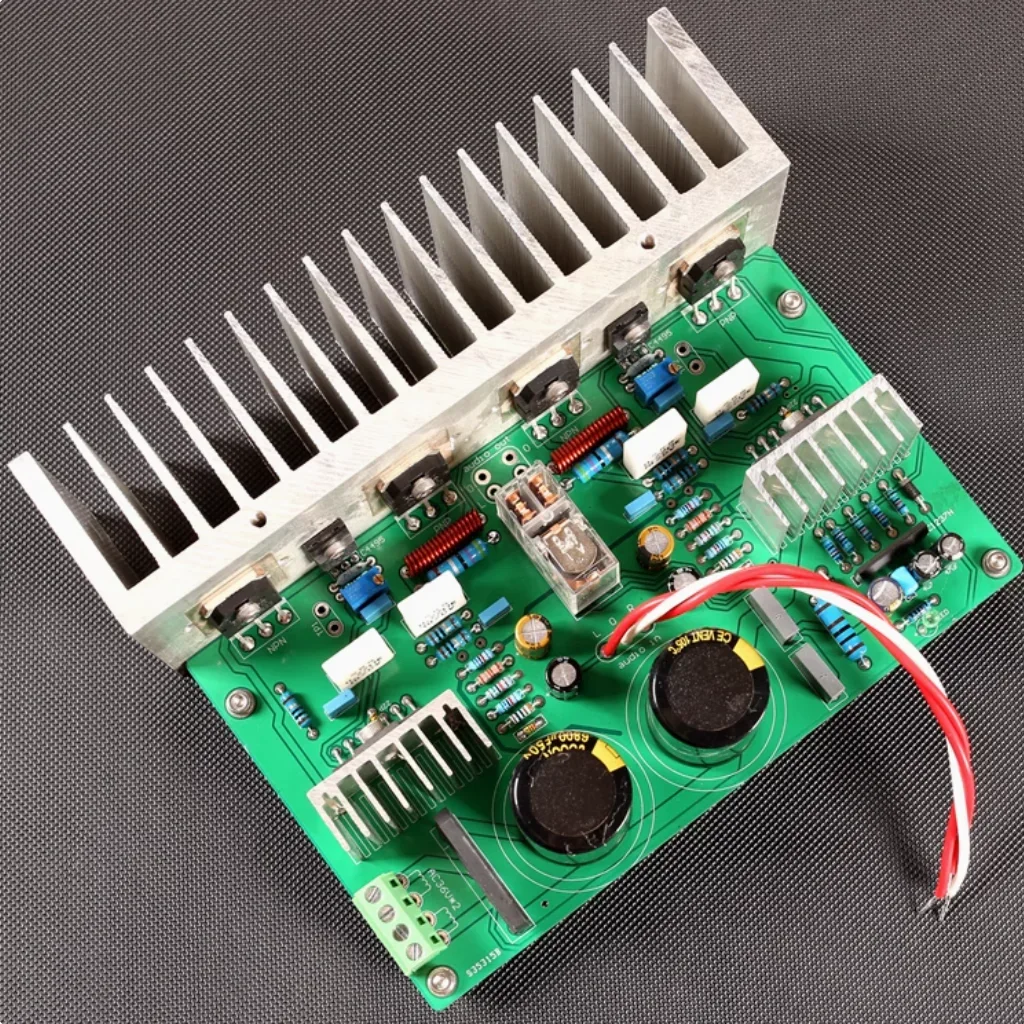 for UPC1298V Double Channels 80w*2 Rear stage power amplifier board PK LM3886
