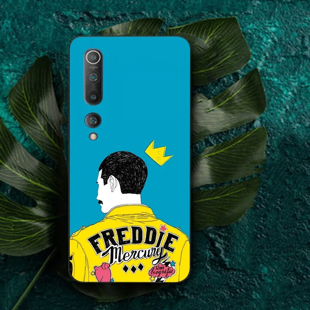 Rock Funky D-Freddie N-Mercury Q-Queen Phone Case For Redmi Note 4 X 5 A 6 7 8 T 9 9S 10 11 11S 11Epro Poco M3 pro